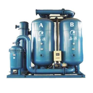 亚州12p余热再生吸附式压缩空气干燥器